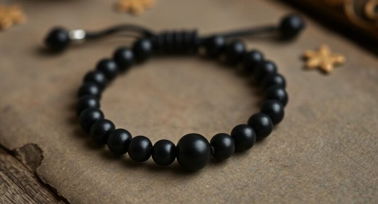 black bracelet spiritual meaning