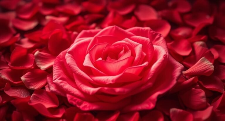 red rose petals spiritual meaning